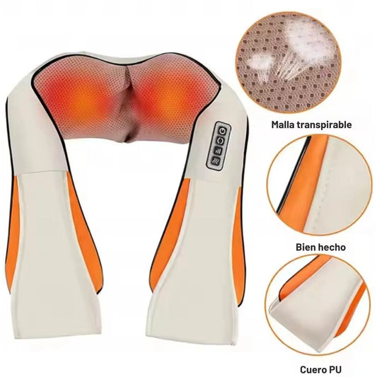 RelaxMax 8D - Masajeador eléctrico multifuncional