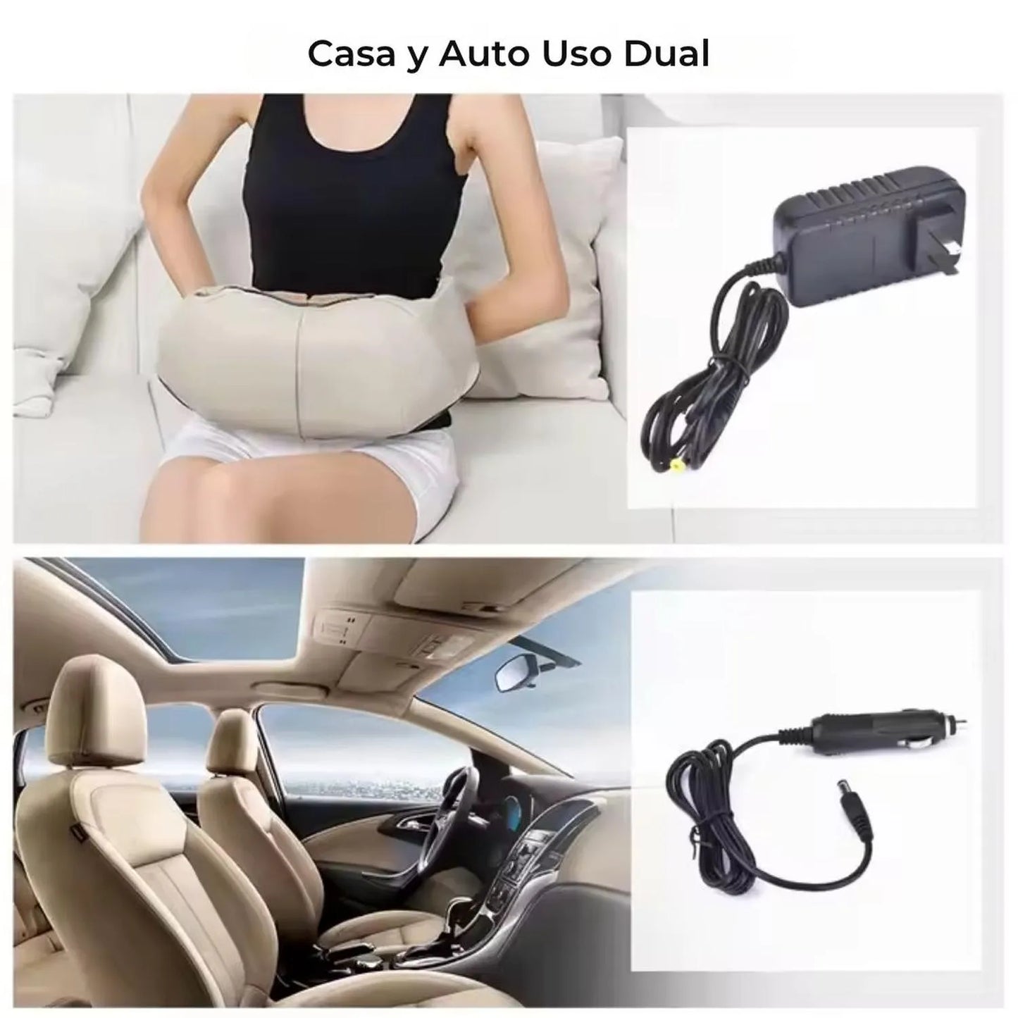 RelaxMax 8D - Masajeador eléctrico multifuncional